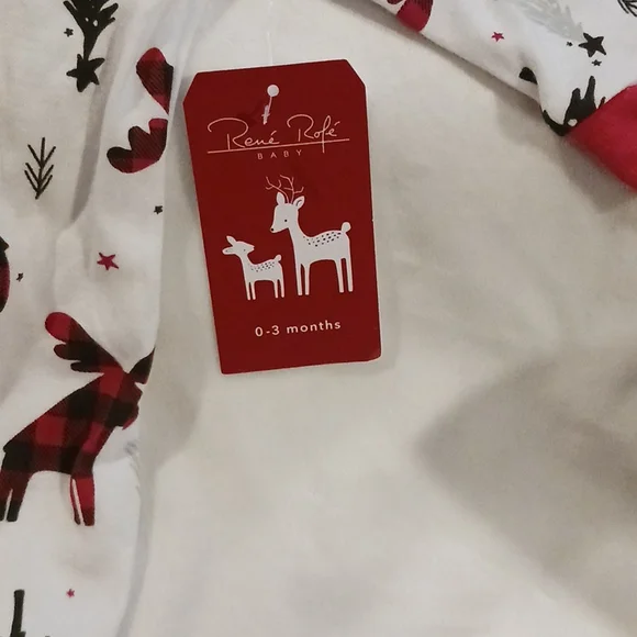 NWT...reindeer pajamas - Picture 2 of 2